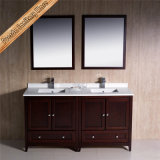 Fed-1072e 60 Inch New Design Modern Solid Wood Bathroom Furniture Bath Cabinet