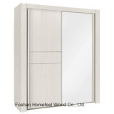 New Design Bedroom Sliding 2 Door Mirrored Wardrobe (WB61)