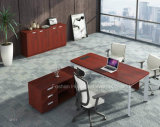 Modern Wooden Director Office Table with MFC Side Table (HF-YZL001)