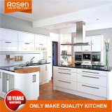 White Matte Lacquer Wooden Wholesale Modern Kitchen Cabinet