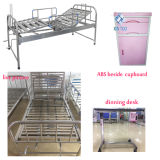 Two Cranks Manual Care Bed/Hospital Bed