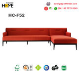 Modern Solid Wood Corner Sofa Bed Design (HC-F52B)