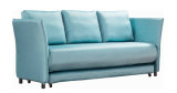 Modern Fabric Functional Sofa Bed with Armrest