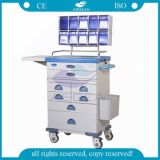 AG-At016 Mobile Hospital Emergency Trolley with Wheels