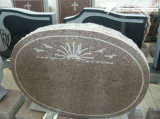 Granite Stone Monument / Tombstone with Custom Design (TT0)