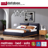 Black Color Fabric Bed for Bedroom Use (FB3076)