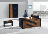 L Shape Modern Office Wood Furniture Director Table (BL-5578)