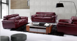 Leather Furniture Modern Sofa for Home Sofa with Table