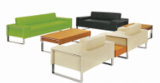 Modern Style Office Leather Sofa (PS-1503)