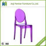 Cheap Transparent Poly Carbonate Functional Plastic Dining Chair (Noguri-S)