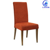 Selling Restaurant Furniture Fabric Wood Imitation Dining Chair
