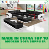 Home Furniture Leisure Genuine Leather Sofa Bed