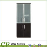 Italy Type Wood Forest Glass Door File Cabinet Office Furniture