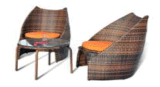 Outdoor Rattan Furniture Leisure Chair and Table