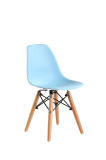 Blue Back Plastic Emes Dining Chair