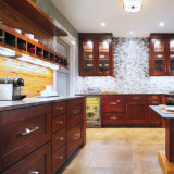 Custom Made Solid Wood Kitchen Cabinet