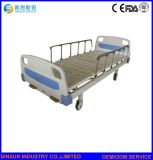 China Hospital Furniture Manual Double Function Medical Nursing Bed
