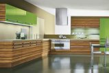 Gloosy Customized Wood Design Kitchen Cabinets (ZH-3946)