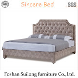 Lb1107 Genuine Leather Modern Bed