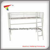 Hot Sale School Furniture White Metal Bunk Bed (HF012)