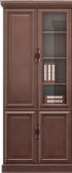 Chinese Style Wood High Quality Office Bookcase with Glass Door