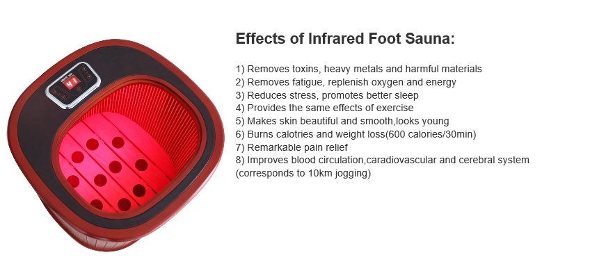 Luxuries Far-Infrared Dry Foot Bath Health SPA Foot Sauna Therapy