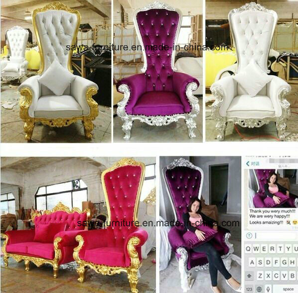 Wedding Royal Living Room Sofa Chair American Chair