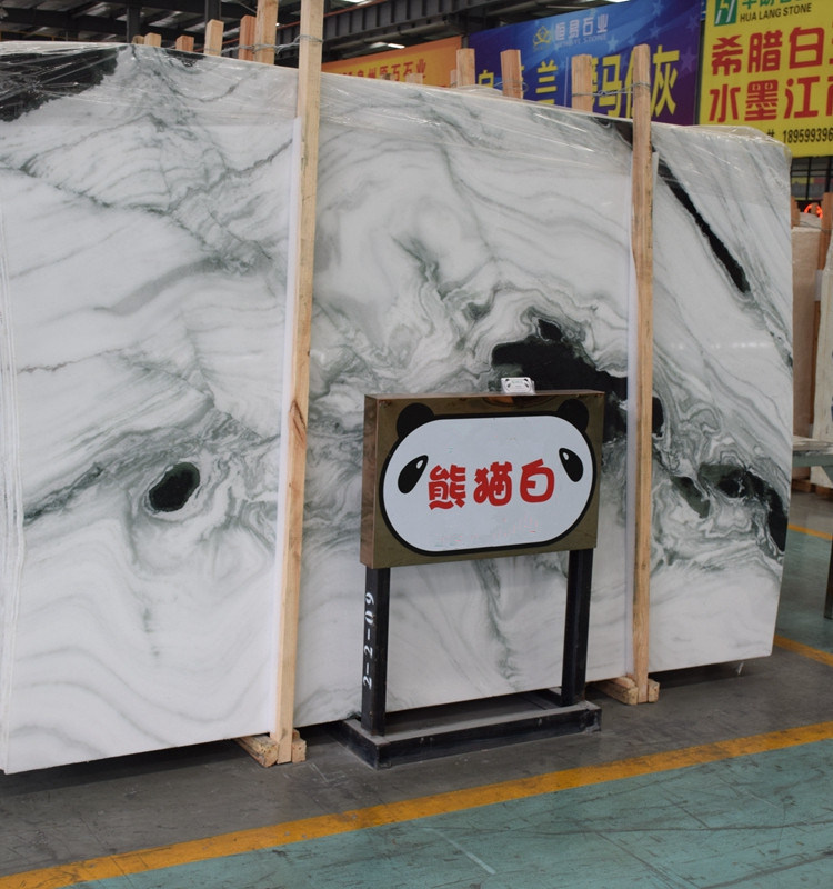 Panda Natural Stone White Marble for Floor or Wall