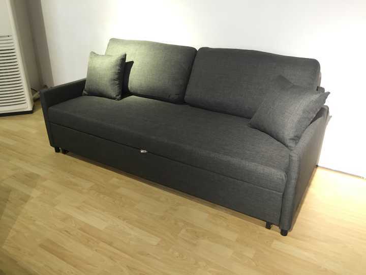 Fabric Sofa Cum Bed with Nice Detail