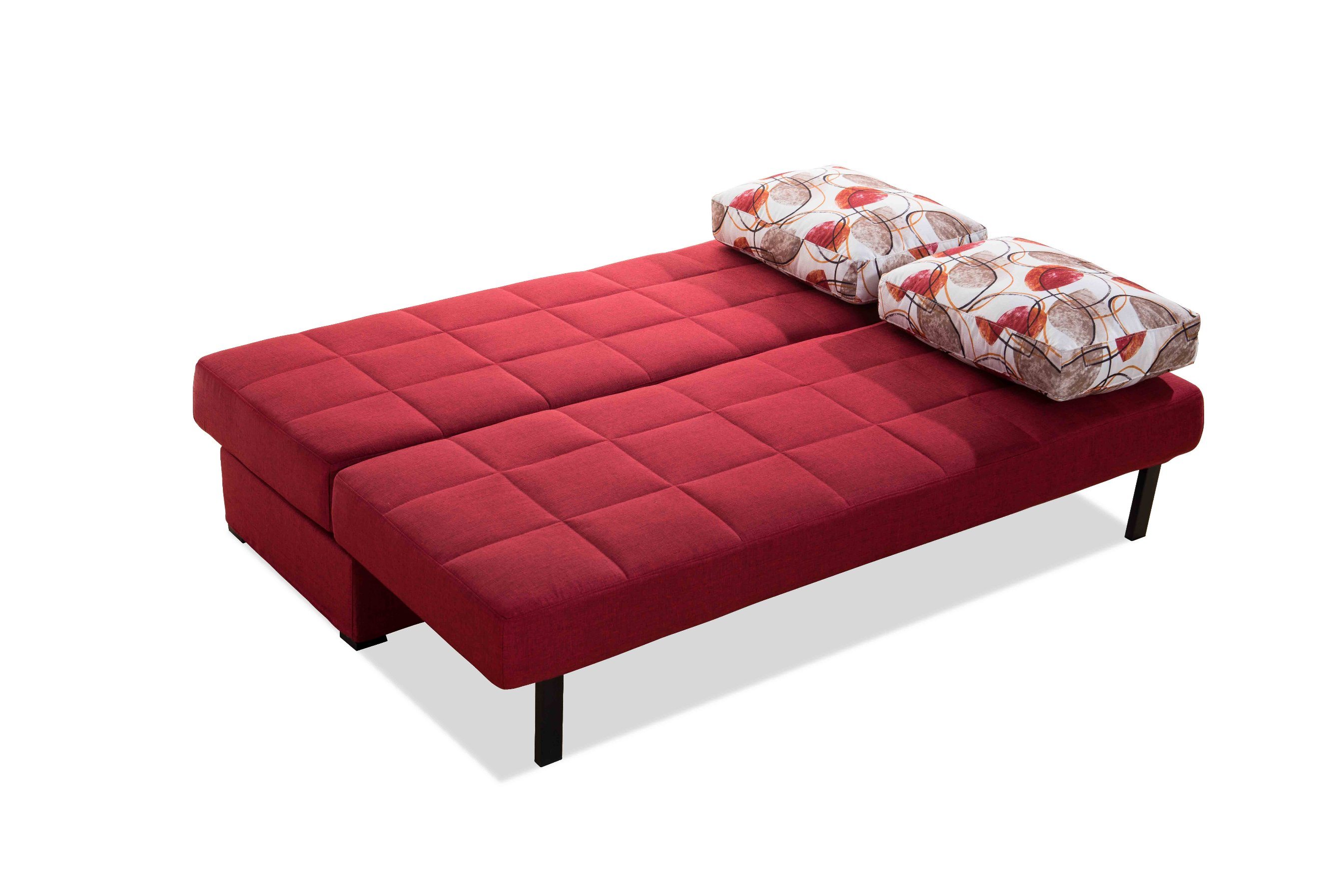 Functional Fabric Sofa Cum Bed with MDF Storage